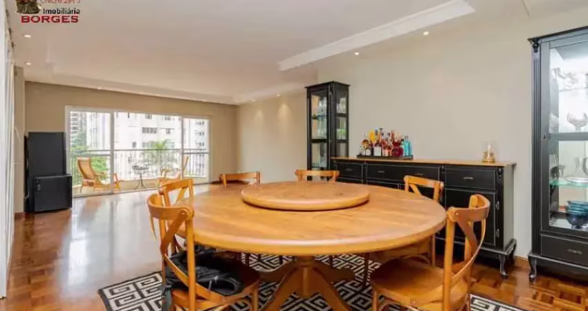 Nobre moema - apto c/158,0 m2 - 3 suítes - terraço- lavabo - 2 vagas
