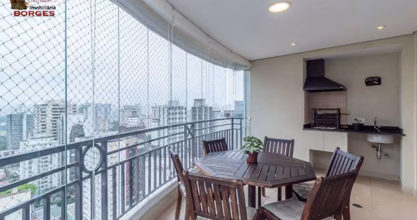 Terraço gourmet-mobiliado-local nobre-armarios planejados-alto-unico!
