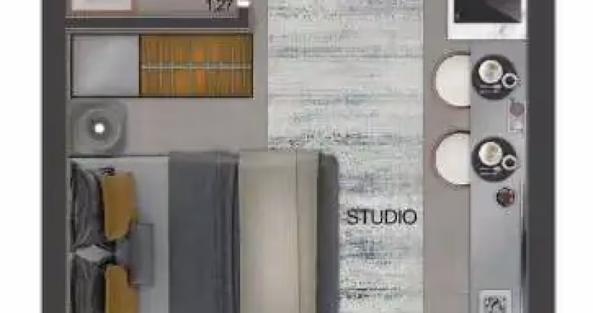 Venda de studio no brooklin - prédio entregue em fev/25.