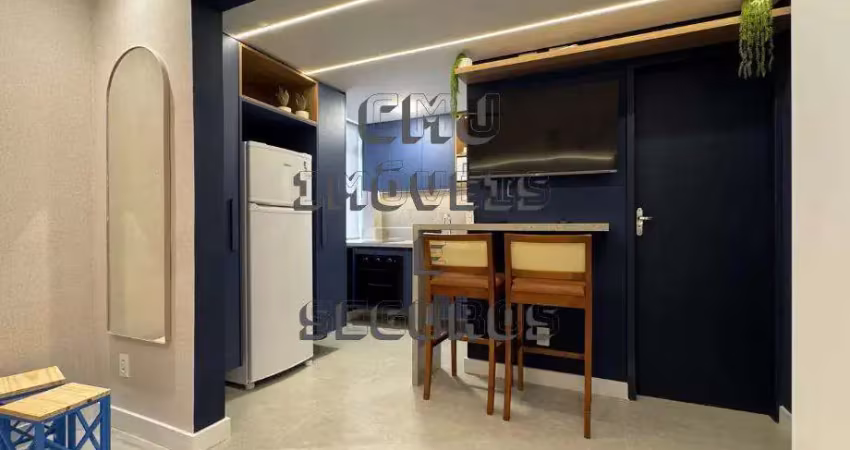 Apartamento para venda em santos, josé menino, 1 dormitório, 1 banheiro, 1 vaga