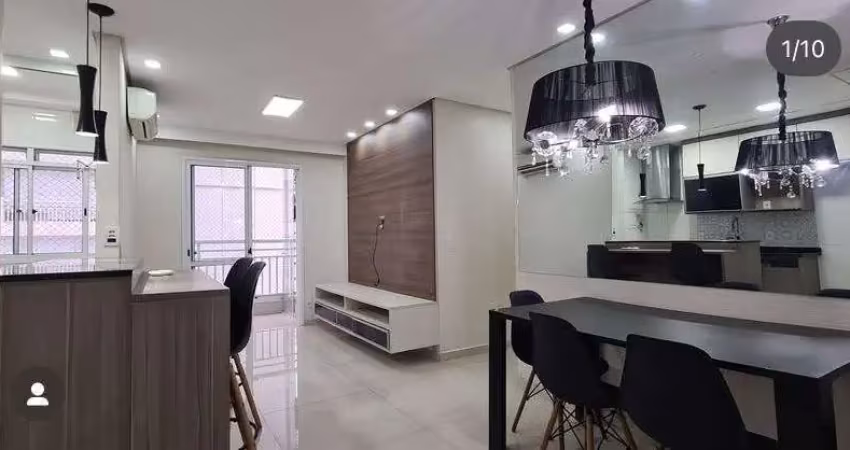 Apartamento para venda em santos, marapé, 2 dormitórios, 1 suíte, 2 banheiros, 1 vaga