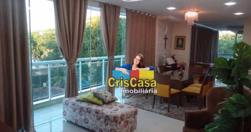 Cobertura com 3 dormitórios à venda, 260 m² por r$ 980.000,00 - bosque da praia - rio das ostras/rj