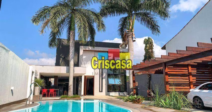 Casa com 6 dormitórios à venda, 410 m² por R$ 1.230.000,00 - Jardim Campomar - Rio das Ostras/RJ