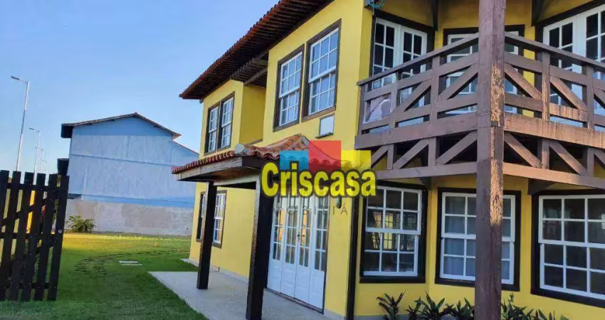 Casa com 5 dormitórios à venda, 318 m² por R$ 3.500.000,00 - Costazul - Rio das Ostras/RJ