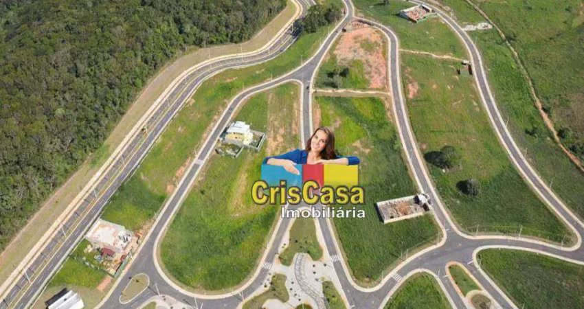Terreno à venda, 411 m² por r$ 175.000,00 - extensão do bosque - rio das ostras/rj