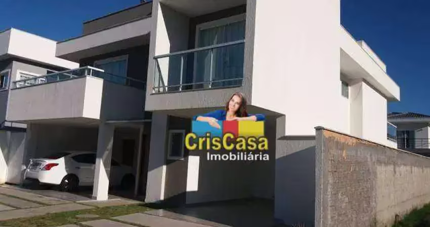 Casa de alto padrão com 4 dormitórios à venda, 330 m² por R$ 1.200.000 - Extensão do Bosque - Rio das Ostras/RJ