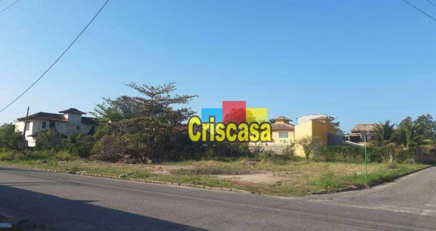 Terreno à venda, 1800 m² por R$ 1.590.000,00 - Extensão do Bosque - Rio das Ostras/RJ