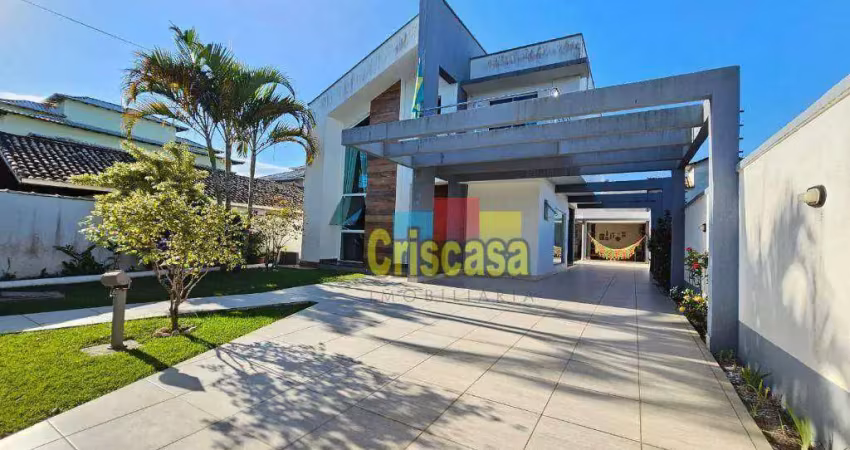 Casa com 3 dormitórios à venda, 203 m² por r$ 1.500.000,00 - recreio - rio das ostras/rj