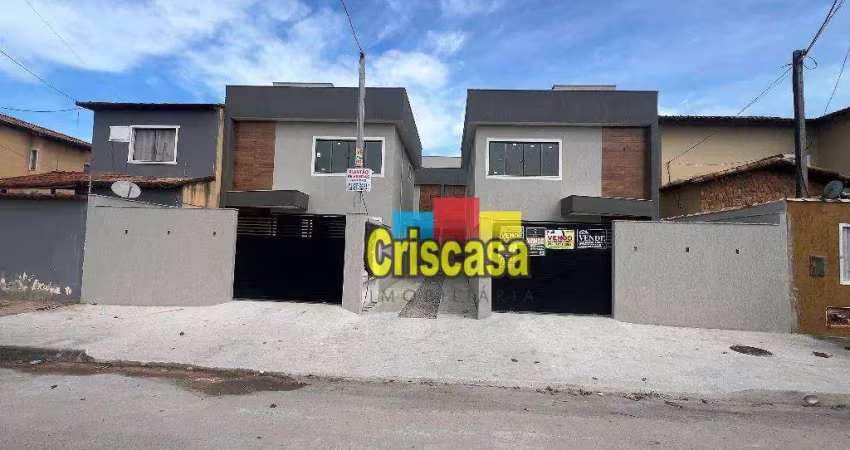 Casa com 3 dormitórios à venda, 80 m² por r$ 395.000,00 - village rio das ostras - rio das ostras/rj