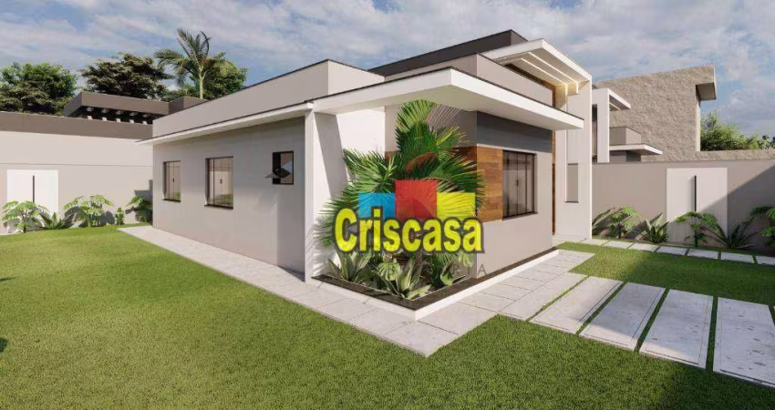 Casa com 3 dormitórios à venda, 82 m² por R$ 550.000,00 - Praia Mar - Rio das Ostras/RJ