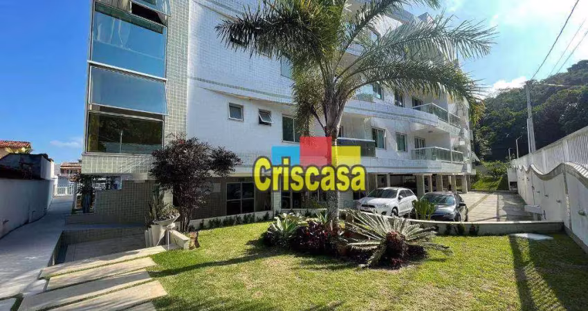 Apartamento com 2 dormitórios, 115 m² - venda por r$ 470.000,00 ou aluguel por r$ 2.450,98/mês - costazul - rio das ostras/rj
