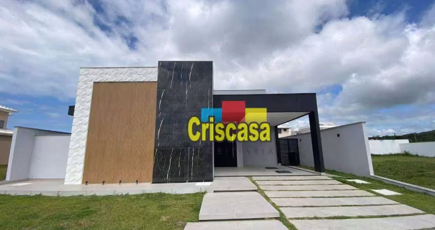 Casa com 3 dormitórios à venda, 183 m² por r$ 980.000,00 - viverde iii - rio das ostras/rj