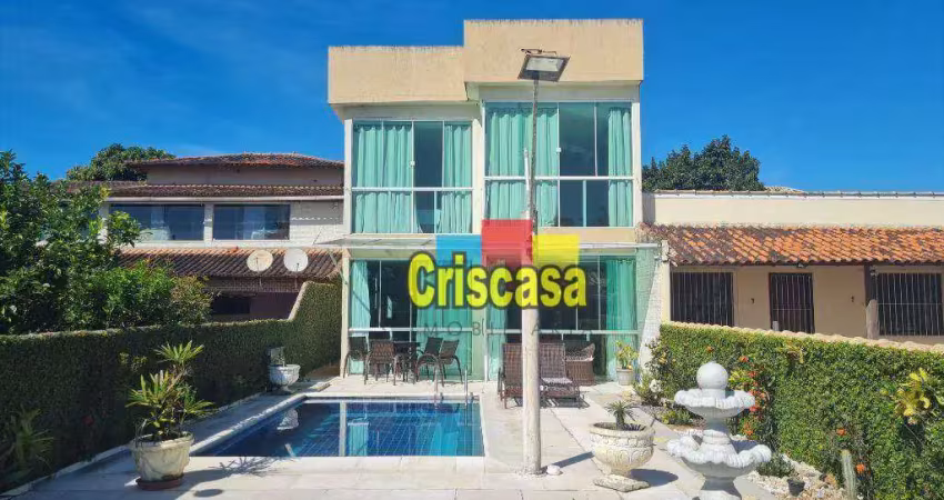 Casa com 2 dormitórios à venda, 150 m² por R$ 520.000,00 - Extensão Serramar - Rio das Ostras/RJ