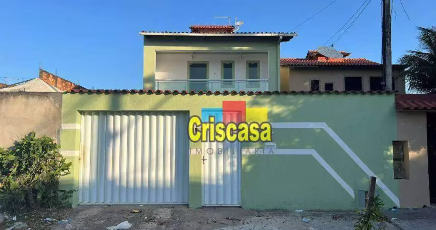 Casa com 4 dormitórios à venda, 228 m² por r$ 460.000,00 - extensão serramar - rio das ostras/rj