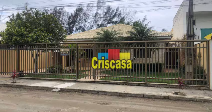 Casa com 5 dormitórios à venda, 220 m² por r$ 980.000,00 - bosque beira rio - rio das ostras/rj