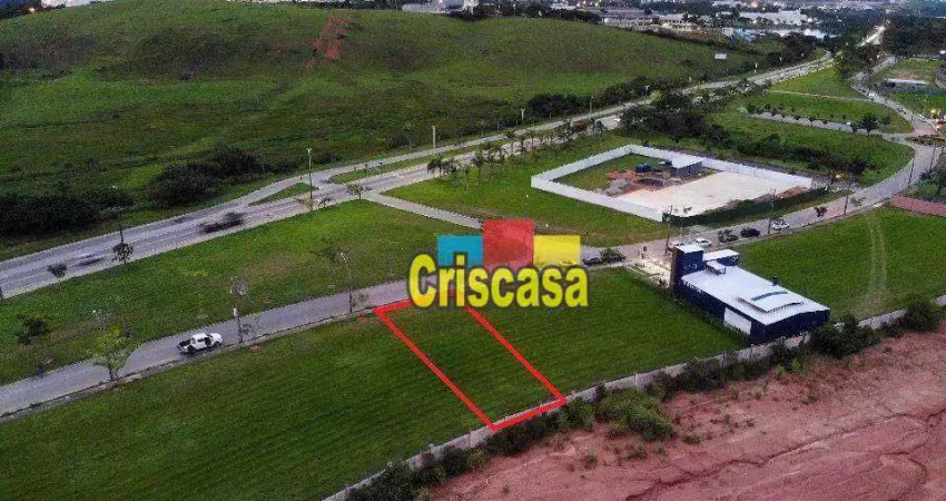Terreno, 501 m² - venda por r$ 590.000,00 ou aluguel por r$ 9.800,00/mês - condomínio alphaville rio costa do sol - rio das ostras/rj