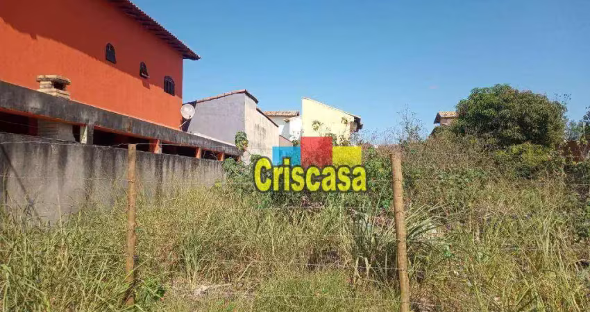 Terreno à venda, 420 m² por r$ 330.000,00 - jardim bela vista - rio das ostras/rj