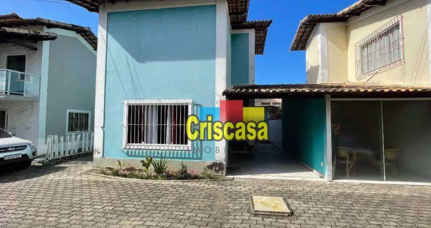 Casa com 2 dormitórios para alugar, 86 m² por r$ 1.666,00/mês - cidade beira mar - rio das ostras/rj