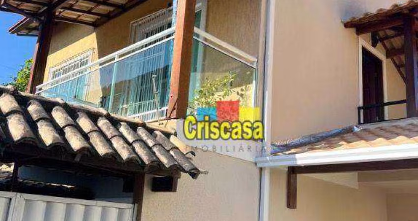 Casa com 2 dormitórios à venda, 60 m² por R$ 300.000,00 - Jardim Mariléa - Rio das Ostras/RJ