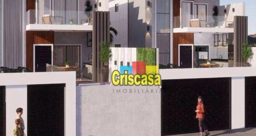 Casa com 4 dormitórios à venda, 140 m² por R$ 800.000,00 - Colinas - Rio das Ostras/RJ