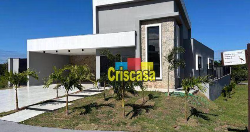Casa com 4 dormitórios à venda, 260 m² por R$ 1.600.000,00 - Alphaville - Rio das Ostras/RJ