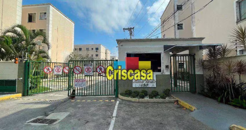Apartamento com 2 dormitórios à venda, 52 m² por R$ 165.000,00 - Chácara Mariléa - Rio das Ostras/RJ
