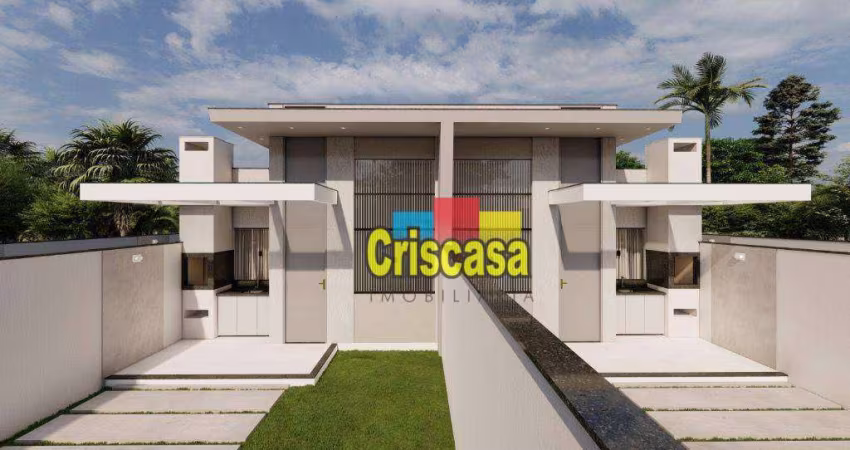 Casa com 2 dormitórios à venda, 55 m² por R$ 290.000,00 - Enseada das Gaivotas - Rio das Ostras/RJ