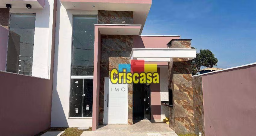 Casa com 3 dormitórios à venda, 97 m² por R$ 550.000,00 - Jardim Bela Vista - Rio das Ostras/RJ