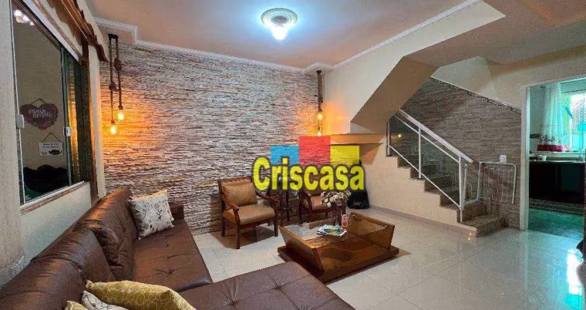 Casa com 3 dormitórios à venda, 110 m² por R$ 750.000,00 - Balneário Remanso - Rio das Ostras/RJ