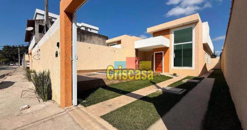Casa com 3 dormitórios à venda, 105 m² por r$ 500.000,00 - village rio das ostras - rio das ostras/rj
