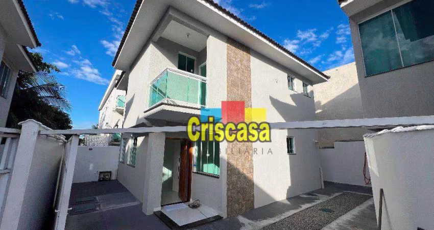 Casa com 4 dormitórios para alugar, 140 m² por R$ 3.690,00/mês - Jardim Bela Vista - Rio das Ostras/RJ