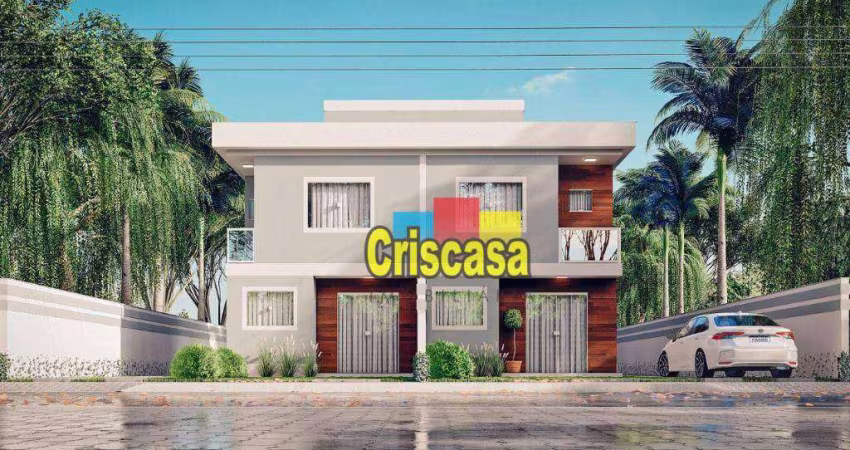 Casa com 2 dormitórios à venda, 70 m² por R$ 300.000,00 - Enseada das Gaivotas - Rio das Ostras/RJ
