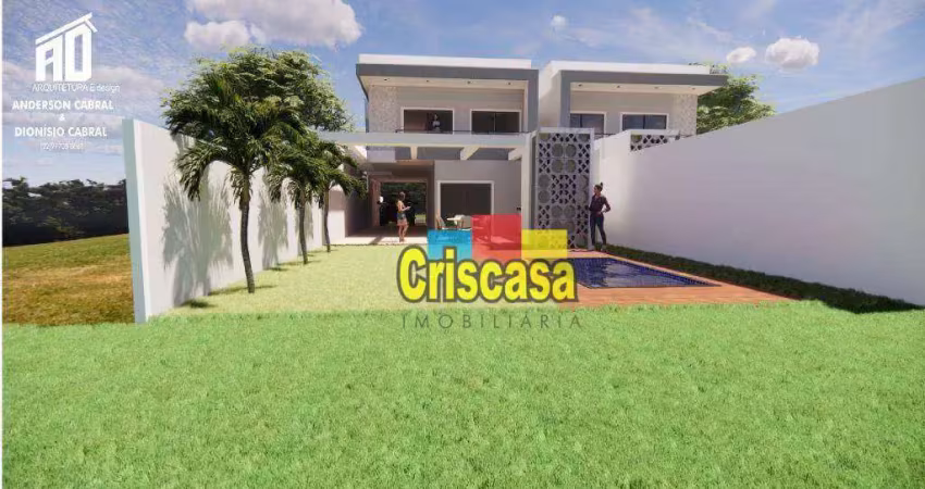 Casa com 3 dormitórios à venda, 200 m² por r$ 900.000,00 - bosque beira rio - rio das ostras/rj