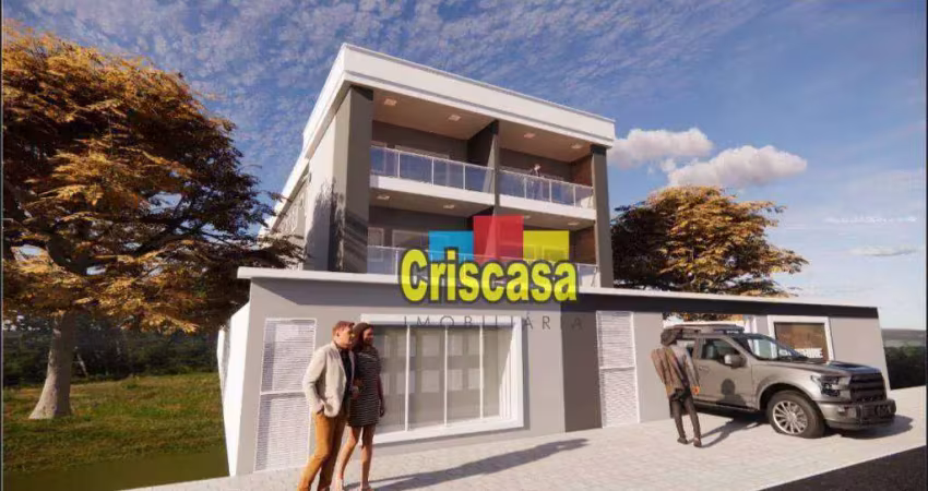 Apartamento com 2 dormitórios à venda, 72 m² por R$ 370.000,00 - Costazul - Rio das Ostras/RJ