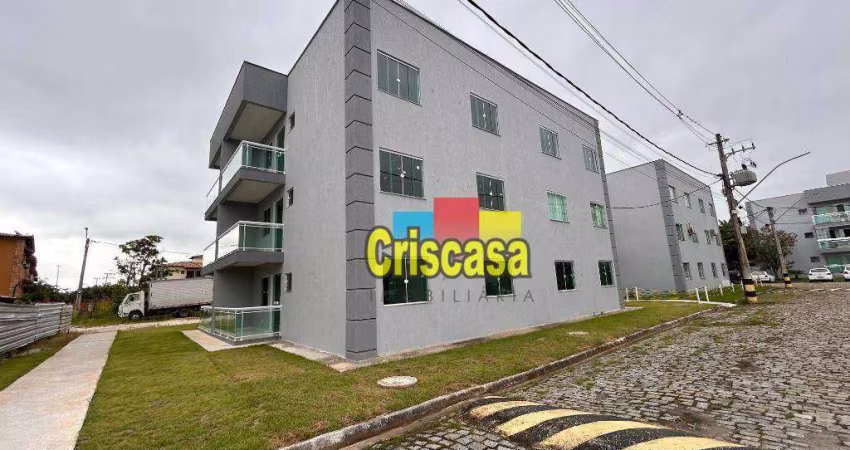 Apartamento com 2 dormitórios à venda, 60 m² por R$ 190.000,00 - Recanto - Rio das Ostras/RJ