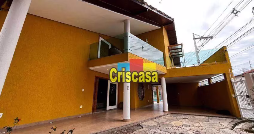 Casa à venda, 350 m² por r$ 2.300.000,00 - novo rio das ostras - rio das ostras/rj