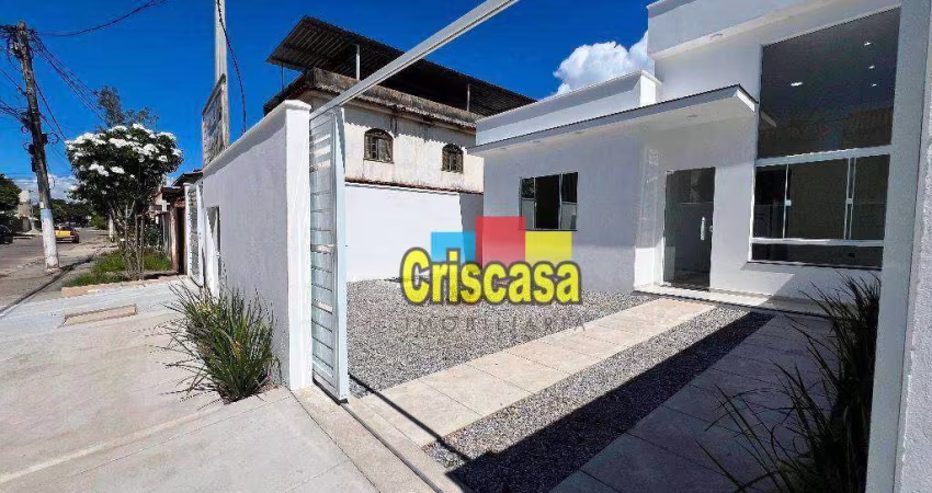 Casa com 2 dormitórios à venda, 65 m² por R$ 300.000,00 - Extensão Serramar - Rio das Ostras/RJ