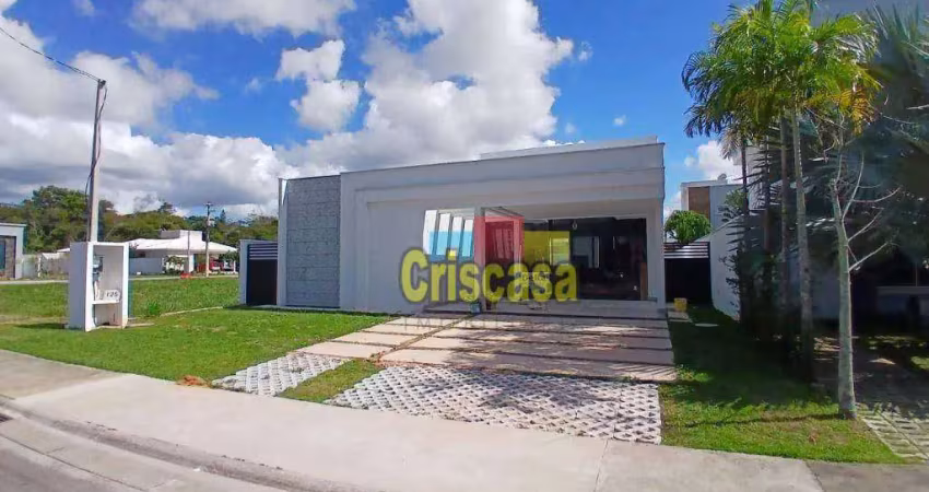 Casa com 3 dormitórios à venda, 190 m² por r$ 890.000,00 - viverde ii - rio das ostras/rj