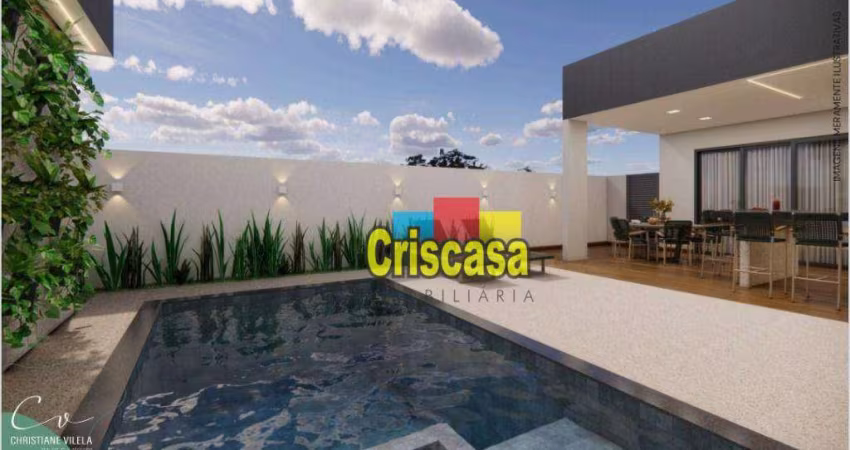Casa com 3 dormitórios à venda, 229 m² por R$ 1.290.000,00 - Extensão do Bosque - Rio das Ostras/RJ