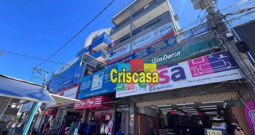 Sala para alugar, 100 m² por R$ 3.500/mês - Centro - Rio das Ostras/RJ