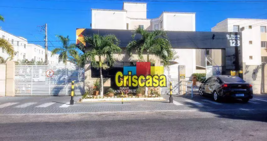 Apartamento com 2 dormitórios à venda, 50 m² por r$ 220.000,00 - atlântica - rio das ostras/rj