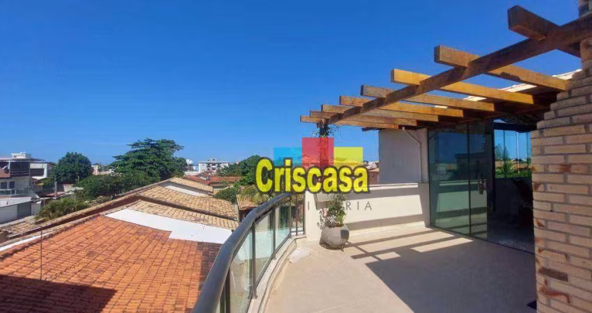 Casa com 3 dormitórios, 113 m² - venda por R$ 580.000,00 ou aluguel por R$ 3.200,00/mês - Ouro Verde - Rio das Ostras/RJ