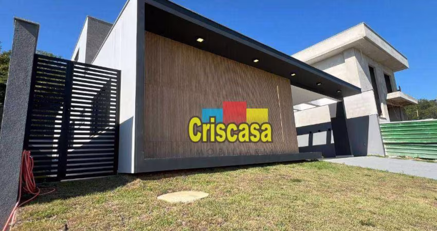 Casa com 3 dormitórios à venda, 184 m² por R$ 1.200.000,00 - Alphaville - Rio das Ostras/RJ