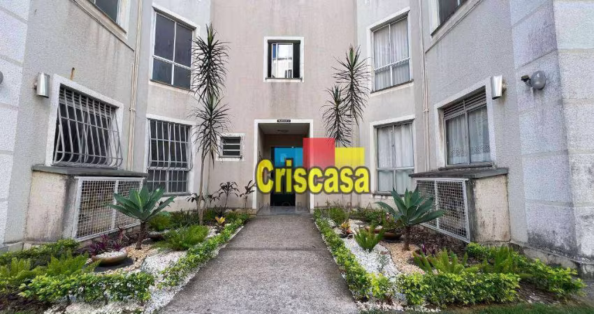Apartamento com 2 dormitórios, 53 m² - venda por R$ 180.000,00 ou aluguel por R$ 1.800,62/mês - Atlântica - Rio das Ostras/RJ