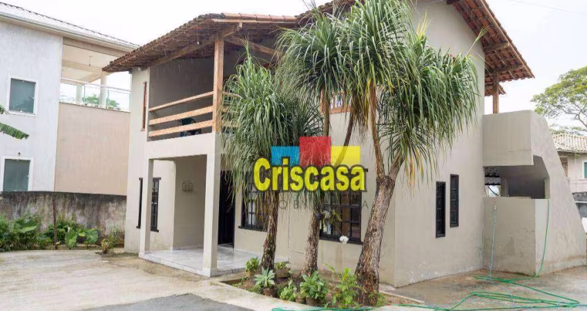 Casa com 3 dormitórios para alugar, 85 m² por R$ 3.000,00/mês - Extensão Novo Rio das Ostras - Rio das Ostras/RJ