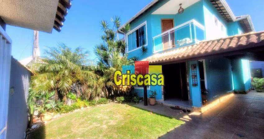Casa com 3 dormitórios à venda, 115 m² por R$ 600.000,00 - Floresta Da Gaivota - Rio das Ostras/RJ