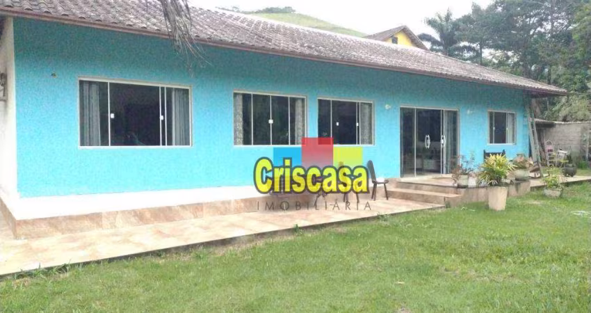 Chácara com 2 dormitórios à venda, 607 m² por R$ 600.000,00 - Barra do Sana - Casimiro de Abreu/RJ