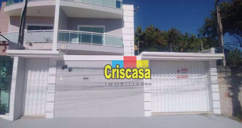 Casa com 3 dormitórios à venda, 134 m² por R$ 550.000,00 - Jardim Bela Vista - Rio das Ostras/RJ