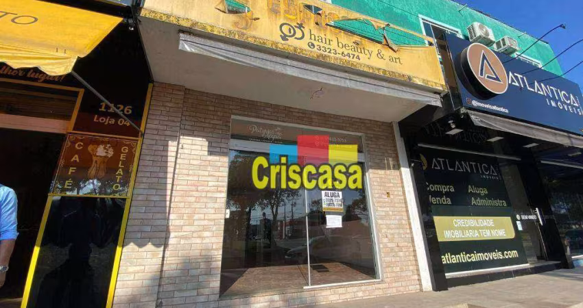 Loja para alugar, 80 m² - Recreio - Rio das Ostras/RJ