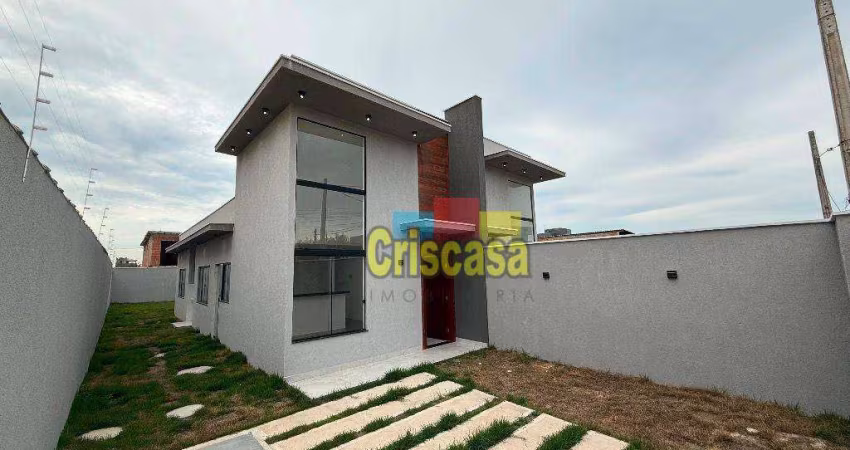 Casa com 3 dormitórios à venda, 80 m² por R$ 480.000,00 - Verdes Mares - Rio das Ostras/RJ